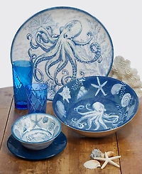 Certified International Oceanic Melamine 5-Pc. Salad/Serving Set