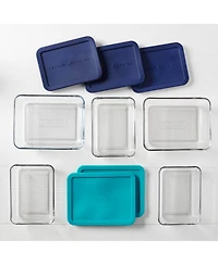 Anchor Hocking 10 Piece Rectangular Meal Prep Food Storage Set