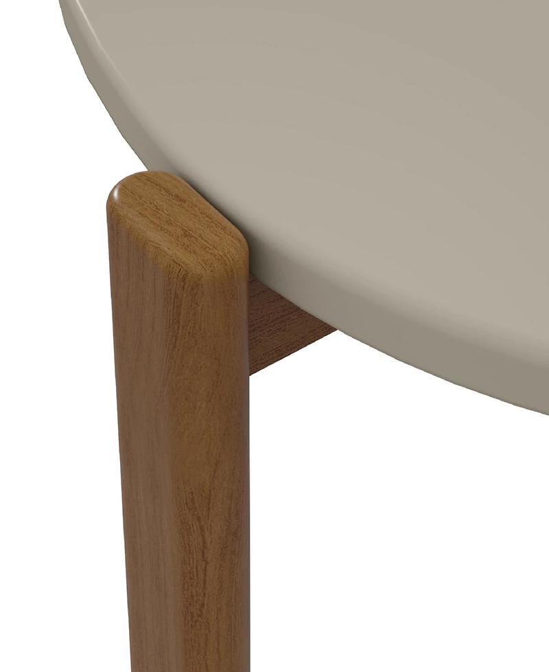 Manhattan Comfort Gales 32.44" Medium Density Fiberboard Mid-Century Modern Coffee Table