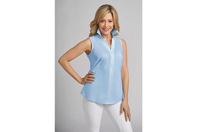 Caroline Sleeveless No Iron Blouse