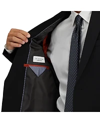 Jmh Men's 4-Way Stretch Plain Weave Ultra Slim Fit Suit Jacket