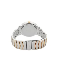 Jones New York Men's Analog Two Tone Metal Bracelet Watch 42mm