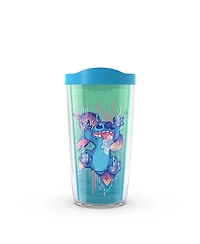 Tervis Disney Lilo and Stitch #StayWeird Made in Usa Double Walled Insulated Tumbler Travel Cup Keeps Drinks Cold & Hot, 16oz, Classic
