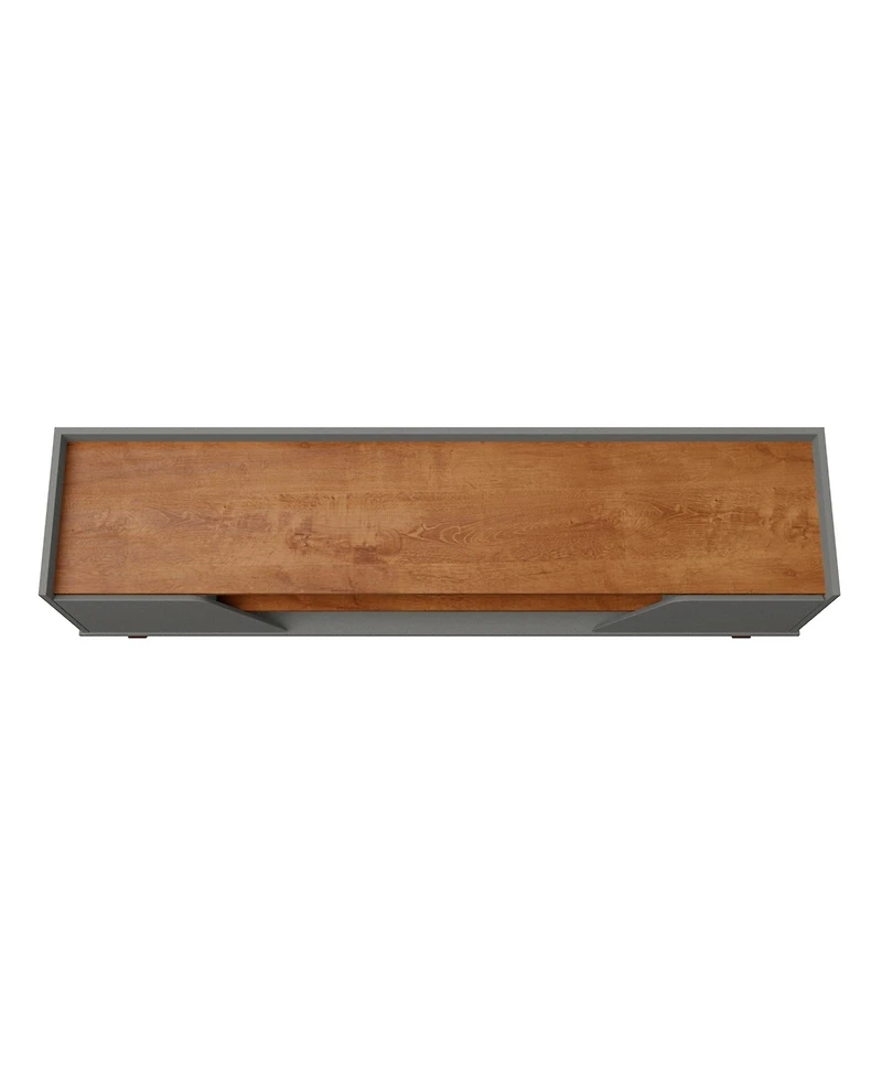 Manhattan Comfort Marcus 62.99" 5-Shelf Tv Stand Fits TVs up to 65"