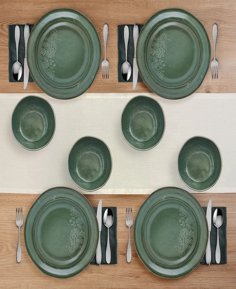 Pfaltzgraff Carrie 12-Pc Dinnerware Set, Service for 4