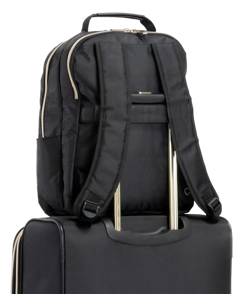 Chelsea Women's Chevron Quilted 15-Inch Laptop & Tablet Fashion Travel Backpack
