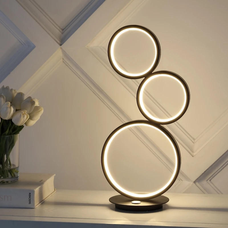 Juno Light Bohemian Coastal Iron Integrated Led Table Lamp