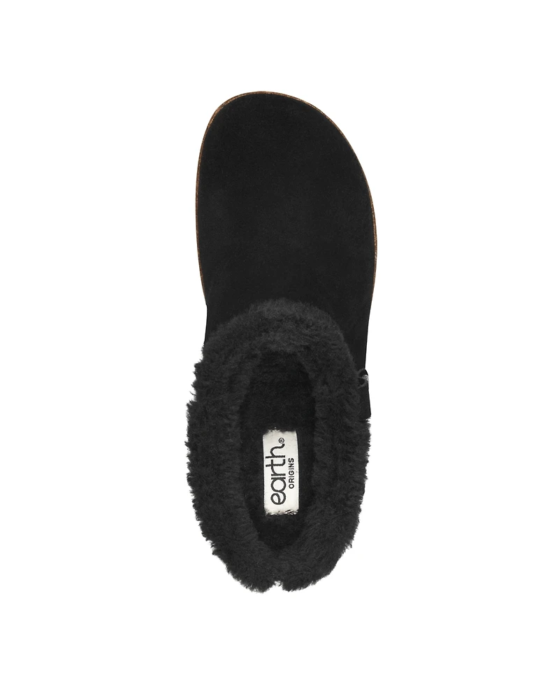 Earth Women's Elena Cold Weather Cozy Slip-On Clogs
