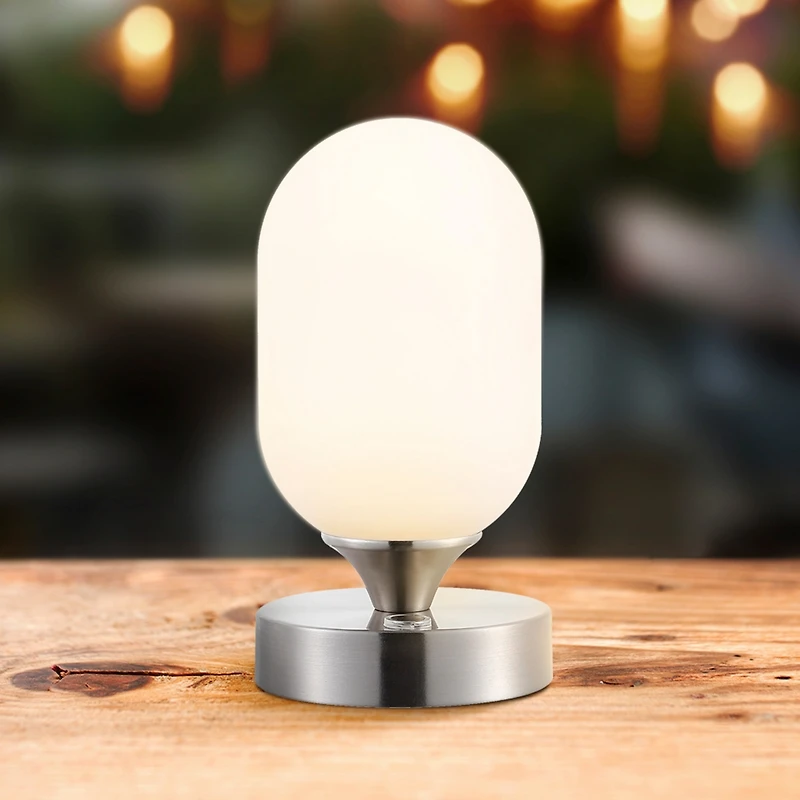 Eli Bohemian Farmhouse Iron Rechargeable Integrated Led Table Lamp