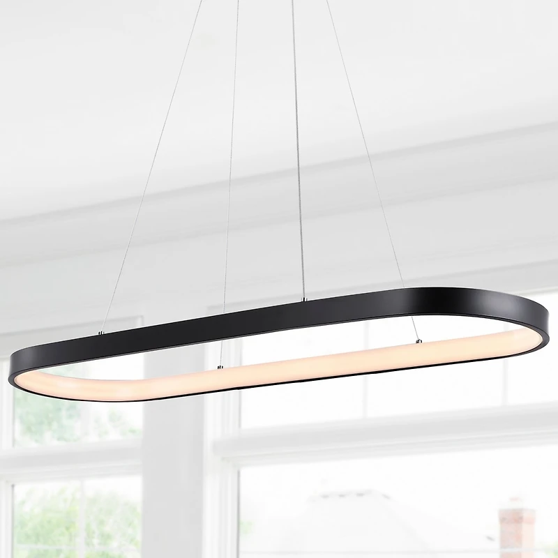 Brice Modern Contemporary Iron Integrated Led Pendant