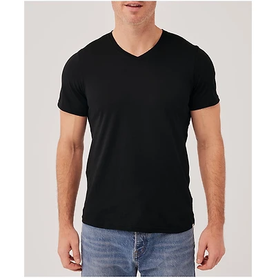 Pact Men's Organic Cotton Softspun V-Neck Tee