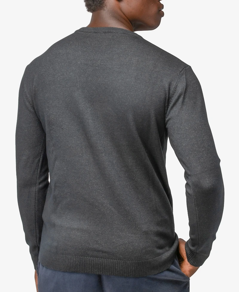 X-Ray Men's Basic Crewneck Pullover Midweight Sweater