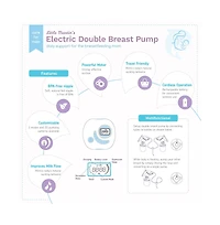 Little Martin's Electric Double Breast Pump With Rechargeable Battery
