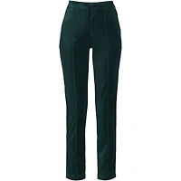 Lands' End Plus Velvet High Rise Pintuck Pencil Ankle Pants