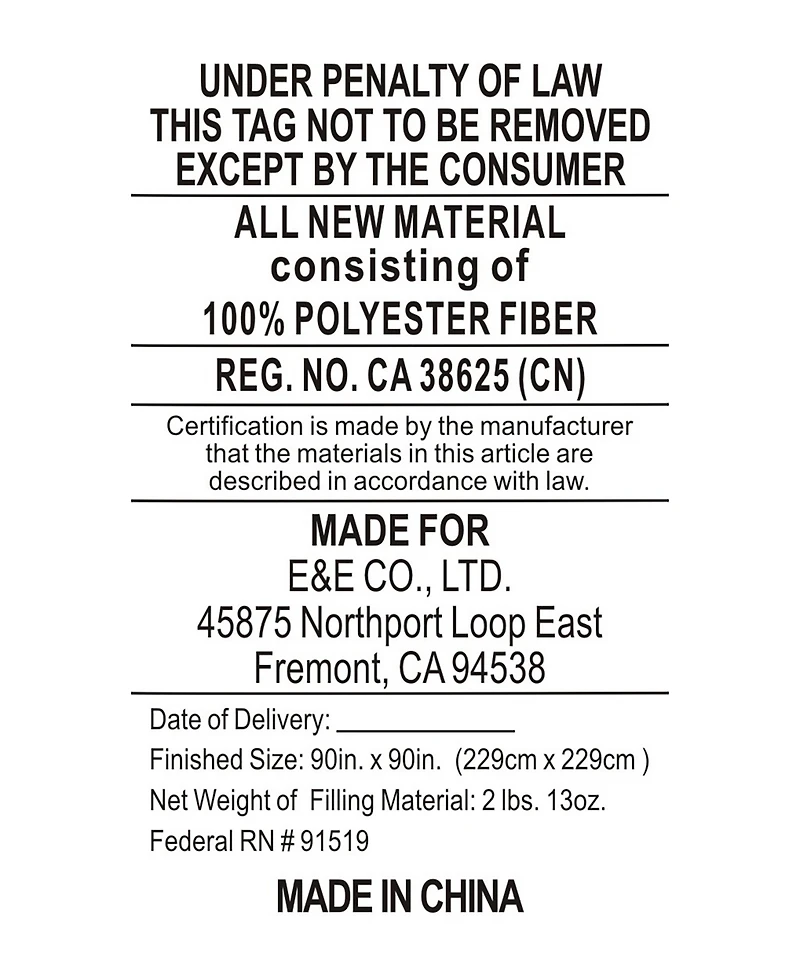 Madison Park Maximum Warmth 300 Thread Count Comforter