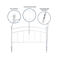 Decorative Queen Metal Headboard