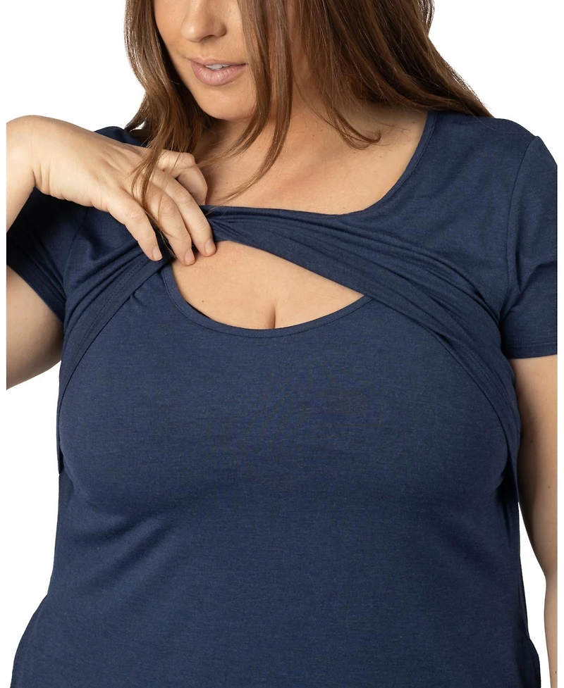 Women's Eleanora Maternity & Nursing Lounge Dress