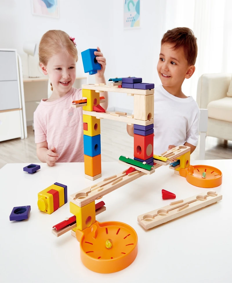 Hape Music Motion Quadrilla Marble Run Construction