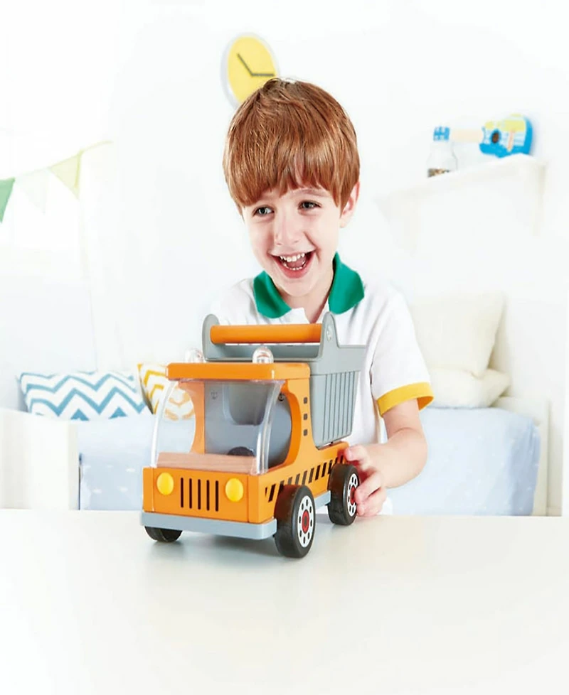 Hape Yellow Dumper Truck