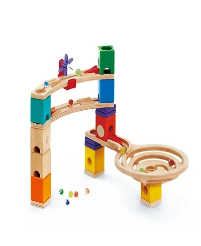 Hape Race To The Finish Quadrilla Marble Run Construction