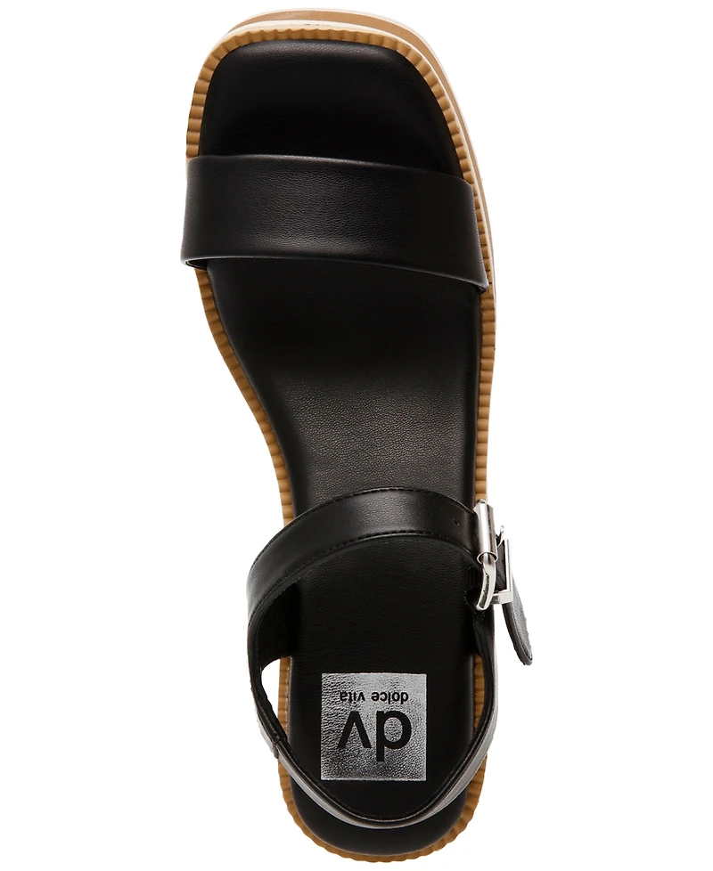 Dv Dolce Vita Women's Nelson Platform Block-Heel Sandals