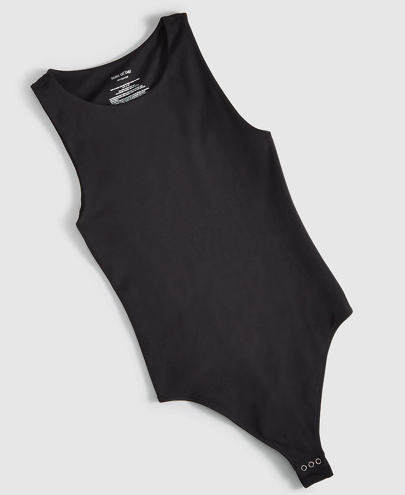 State of Day Women's Seamless Thong Bodysuit, Created for Macy's