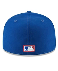 Men's New Era Blue Texas Rangers Cooperstown Collection Wool 59FIFTY Fitted Hat