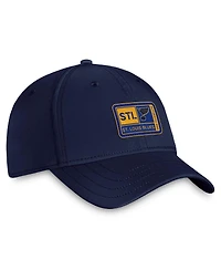 Men's Fanatics Navy St. Louis Blues Authentic Pro Training Camp Flex Hat