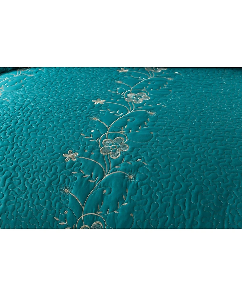 MarCielo 3 Piece Lightweight Bedspread Quilt Set Lapaz King