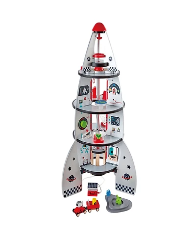 Hape Four-Stage Rocket Ship Playset