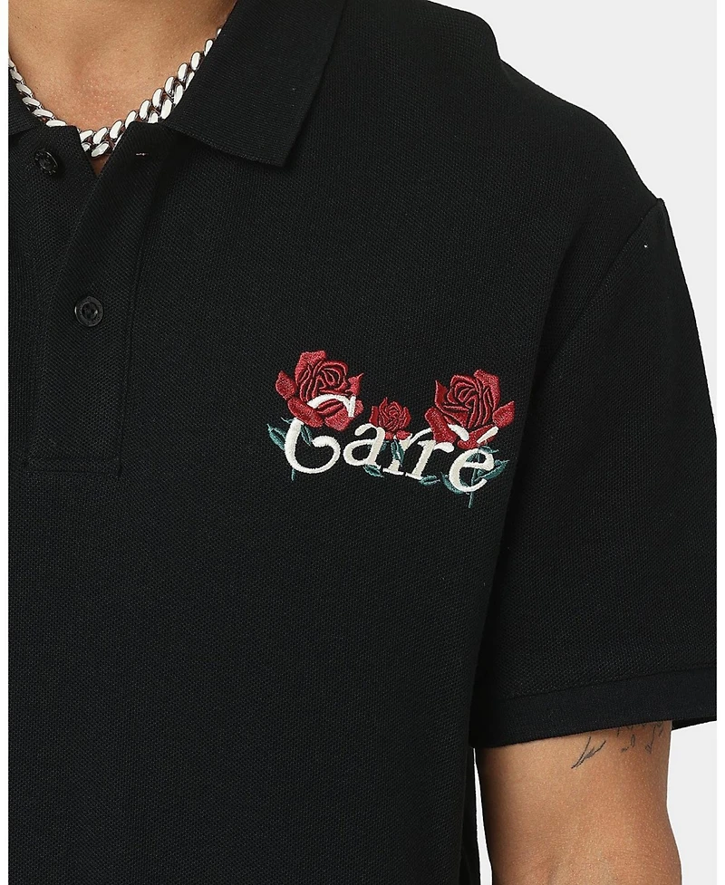 Carre Men's Volle Rose Short Sleeve Polo Shirt