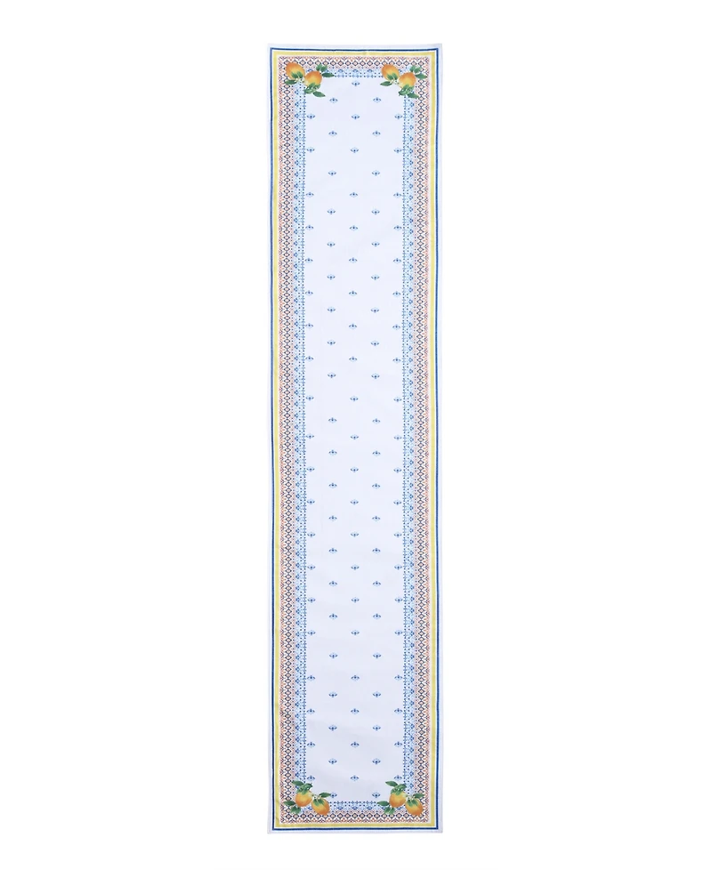 Capri Lemon Table Runner, 13" x 70"