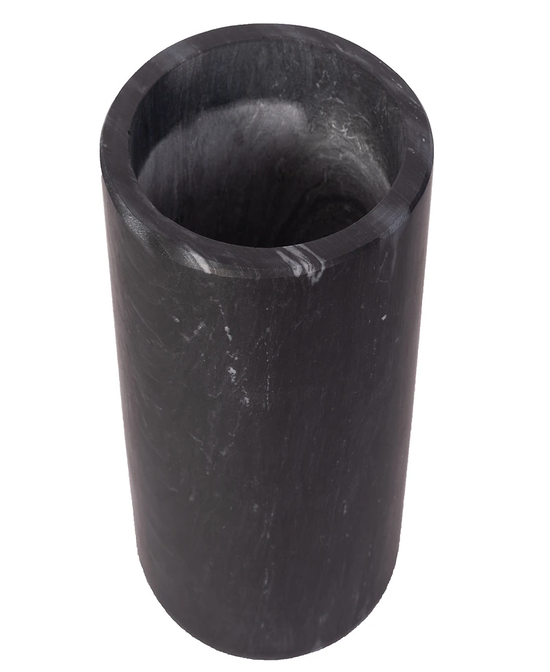 Artifacts Trading Company Marble Cylinder Wine Cooler
