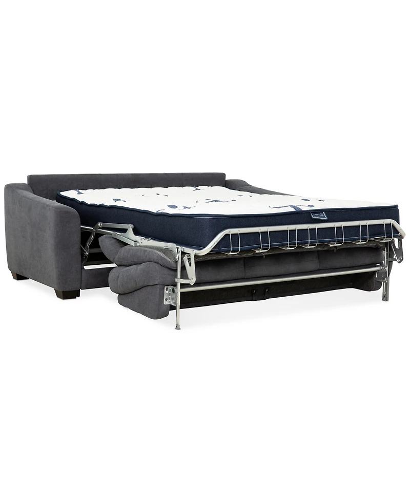 Luca 83" Queen Stearns & Foster Fabric Sleeper Sofa, Created for Macy's