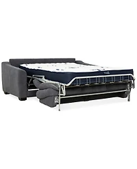 Luca 83" Queen Stearns & Foster Fabric Sleeper Sofa, Created for Macy's