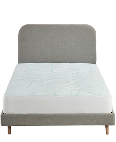 Mattress Pads King size, 3-Zone Cooling, Soft, Non-Slip Quilted Mattress Pad King Size, Deep Pocket Fits 8