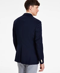Tommy Hilfiger Men's Modern-Fit Solid Navy Blazer