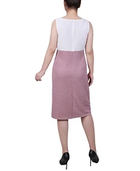 Ny Collection Petite Two Piece Jacket and Dress Set
