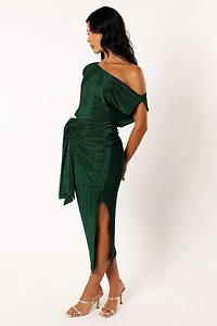 Petal and Pup Santiago Off Shoulder Midi Dress