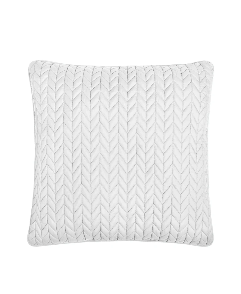 J by J Queen Cayman Quilted Decorative Pillow, 20" x 20"