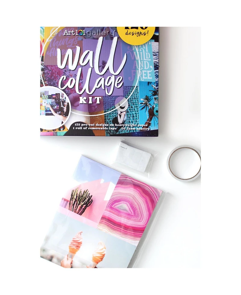 Art 101 Wall Collage Kit, 146 Pieces