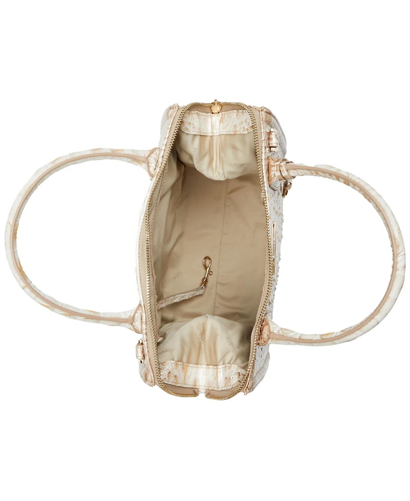 Brahmin Caroline Melbourne Medium Leather Satchel Bag