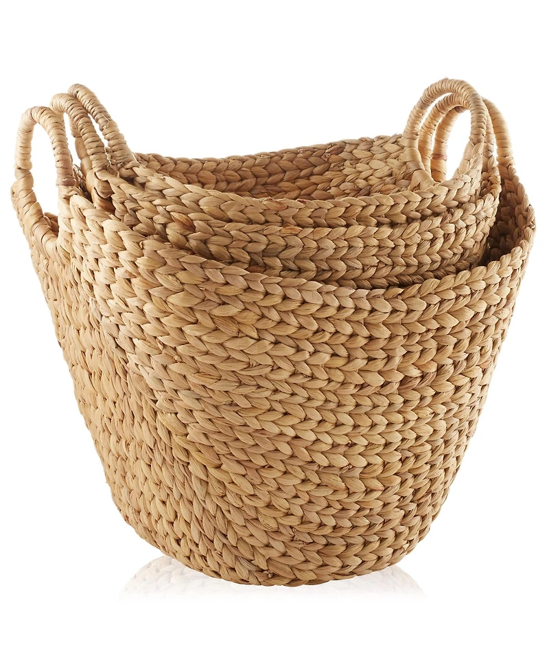 Casafield Set of 3 Boat Baskets with Handles