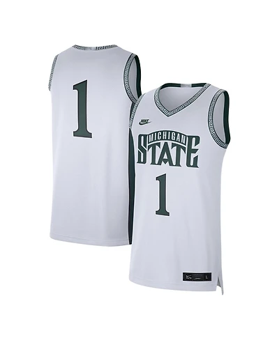 Nike Men's #1 Michigan State Spartans Limited Authentic Jersey