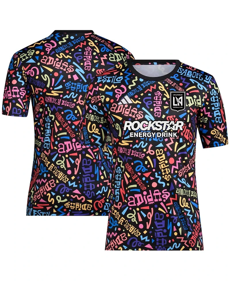 Men's adidas Black Lafc 2023 Hispanic Heritage Pre-Match Top