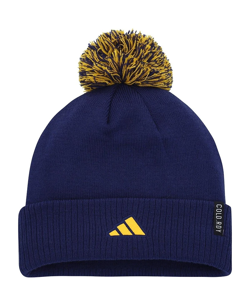 Men's adidas Blue St. Louis Blues Cold.rdy Cuffed Knit Hat with Pom