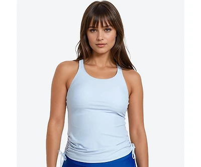 Calypsa Women's Maya Tankini Swim Top With Built Bra