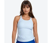 Calypsa Women's Maya Tankini Swim Top With Built Bra