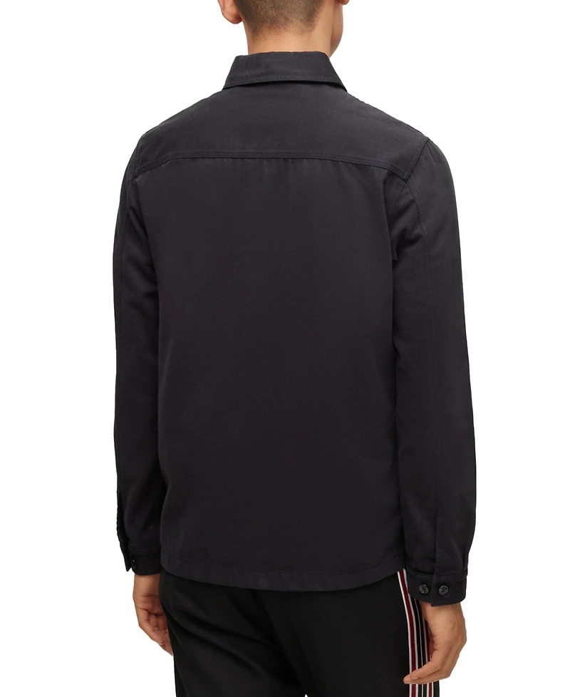 Hugo by Boss Men's Oversized-Fit Shirt Jacket