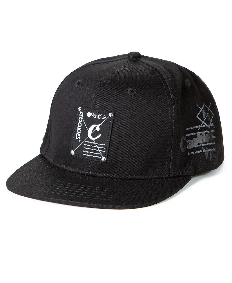 Men's Cookies Clothing Black Key Largo Snapback Hat
